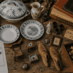 vide maison 25 table objets anciens