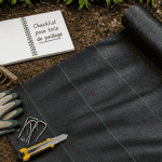 comment poser de la toile de paillage sur sol avec outils