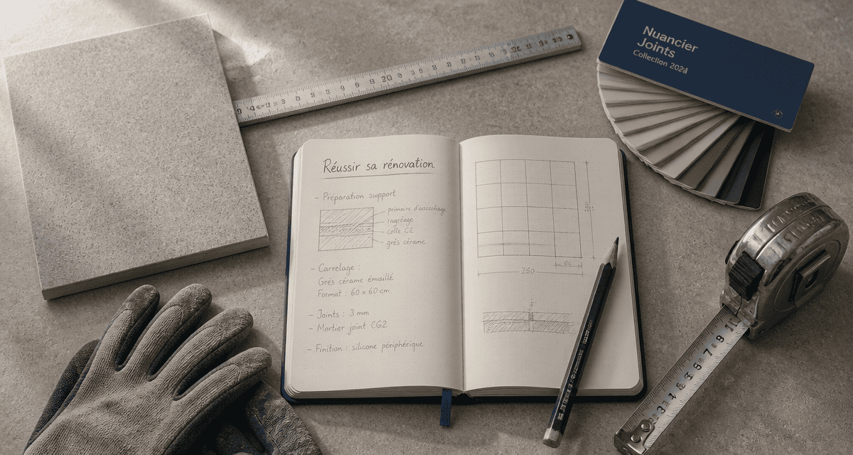 dalais-carreleur reussir sa renovation vue plan de travail carrelage