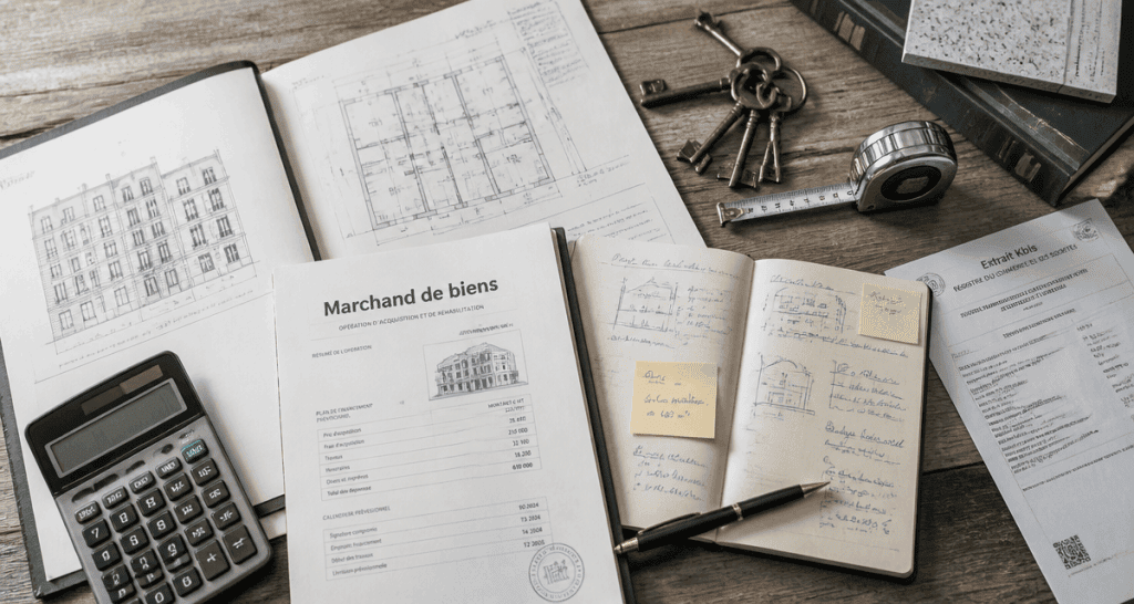 devenir marchand de bien bureau immobilier