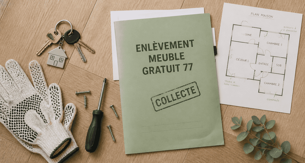Enlèvement meuble à domicile gratuit 77 vue logistique