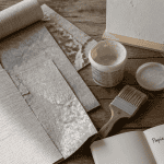 inconvénients papier peint intissé, outils et échantillons