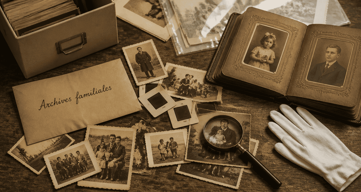 Que faire des vieilles photos de famille tri et conservation