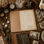 vide maison gratuit table objets anciens