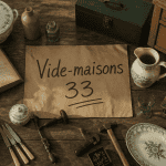 vide maisons 33 table objets anciens