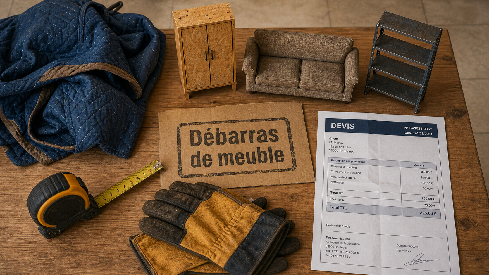 Debarras meuble pour vider logement sans effort