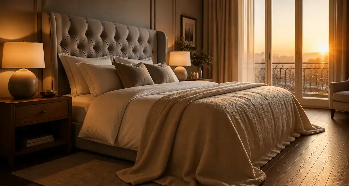 lit americain haut 60 cm avec tete de lit
