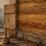 Mur en pisé : maîtrise de l’humidité au pied du mur