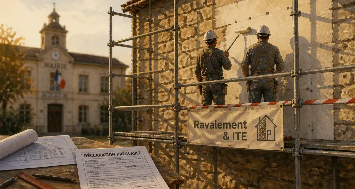 Nouvelle loi ravalement de façade 2025 : isolation ITE sur façade