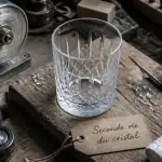 ou faire réparer un verre en cristal ébréché sur établi