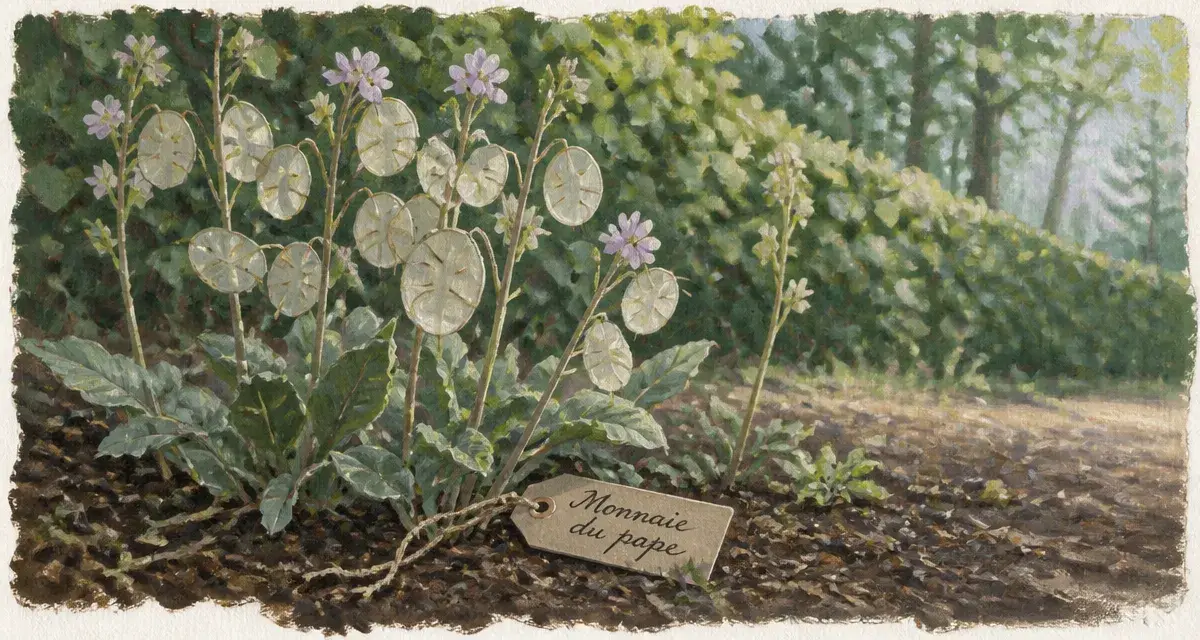 Planter monnaie du pape : semis de juin, siliques nacrées