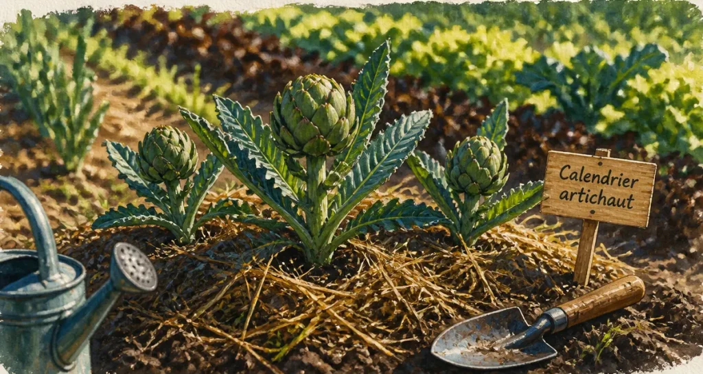 Quand planter artichaut : jeunes plants et calendrier par région