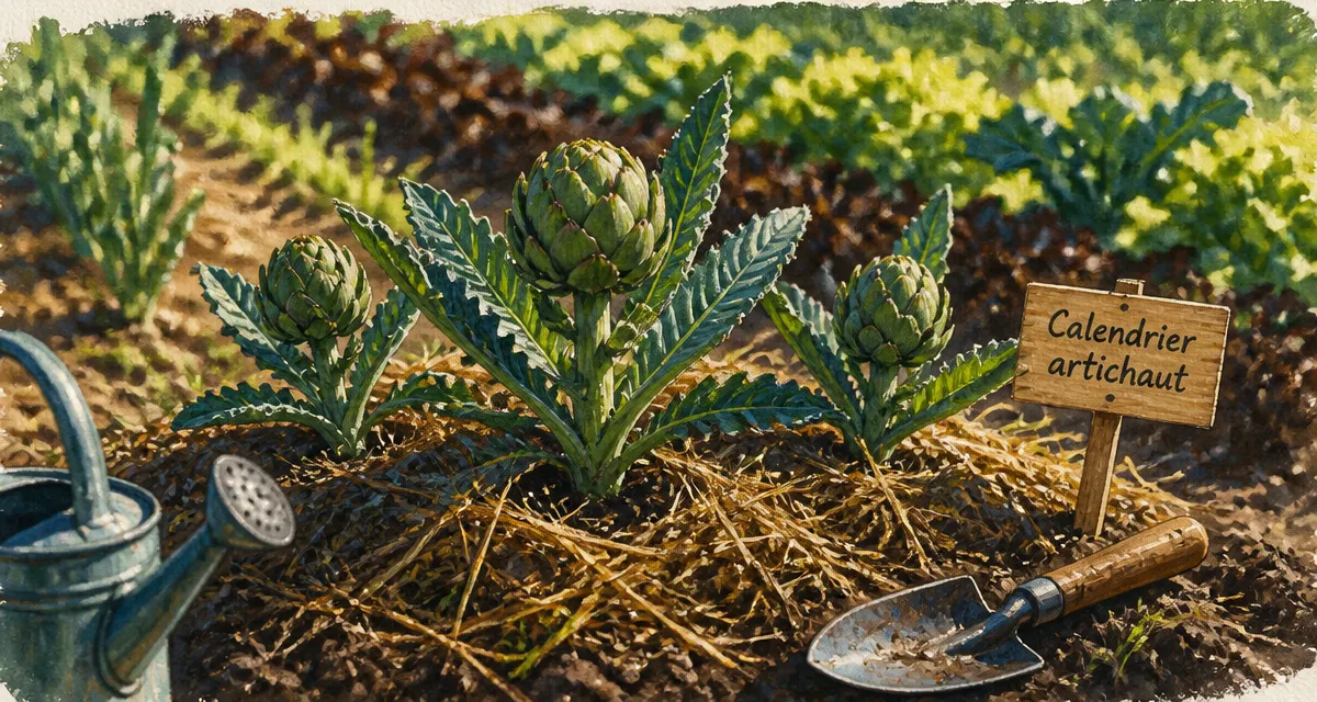 Quand planter artichaut : jeunes plants et calendrier par région