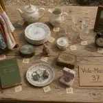 vide maison 37 table objets et déclarations