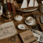 vide maison 62 objets sur table