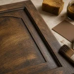 Effet patiné sur bois : teinte et protection sans masquer le veinage