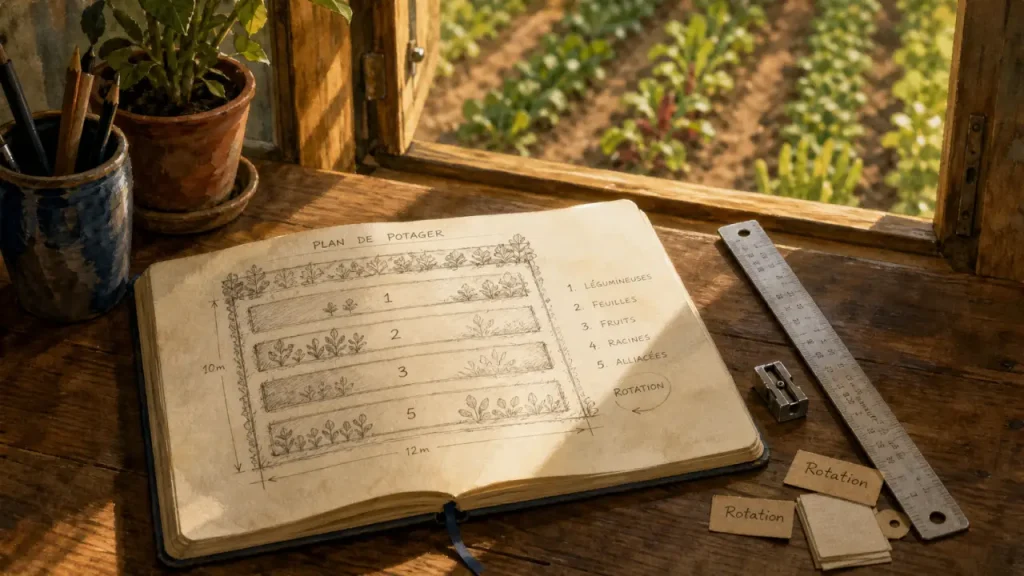Plan de potager : 5 étapes pour structurer vos cultures et viser l&rsquo;autonomie