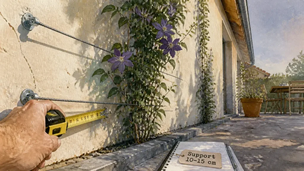 Mur fragile ou façade isolée : quelles plantes grimpantes choisir sans abîmer l’enduit ?
