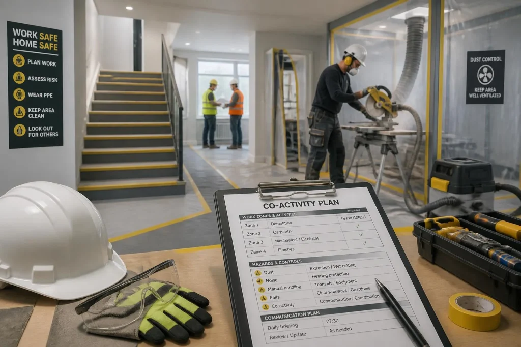 Rénovation : DUER, coactivité et réflexes de chantier pour réduire les risques professionnels