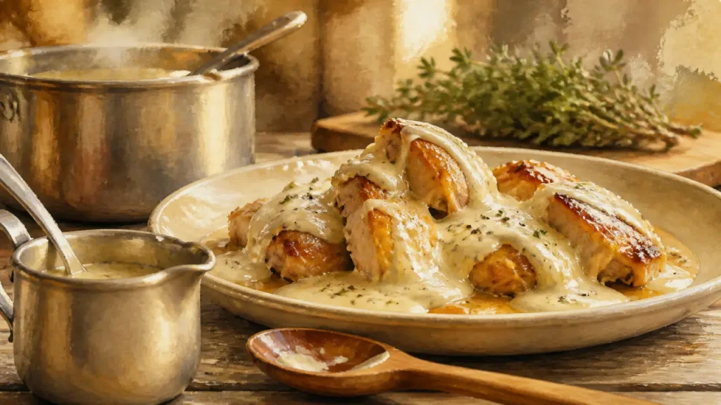 Poulet rôti ou restes : le roux blanc qui sert de base à 6 sauces faciles