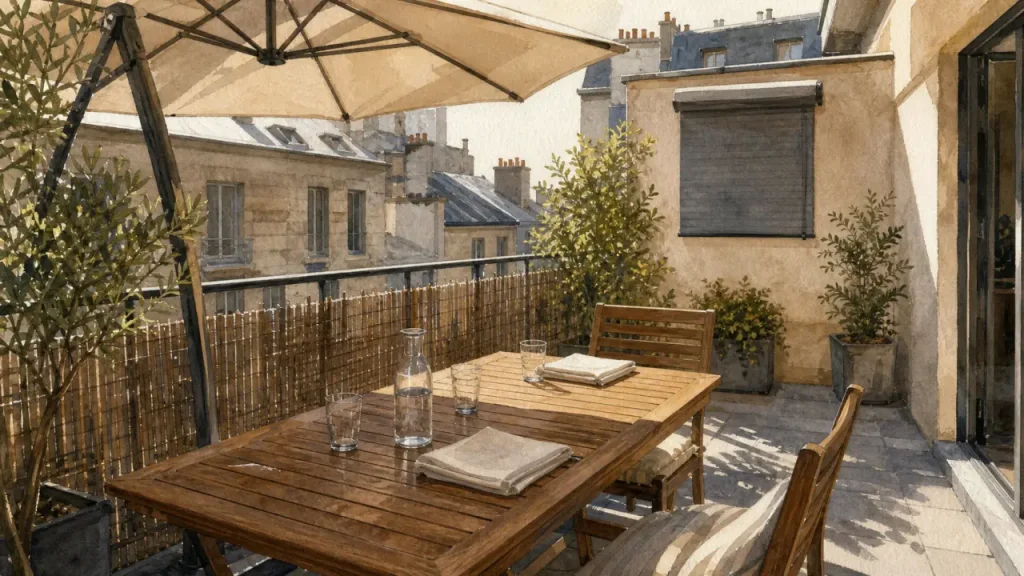 Terrasse ombragée plein sud : voile, store ou pergola, quelle solution choisir ?