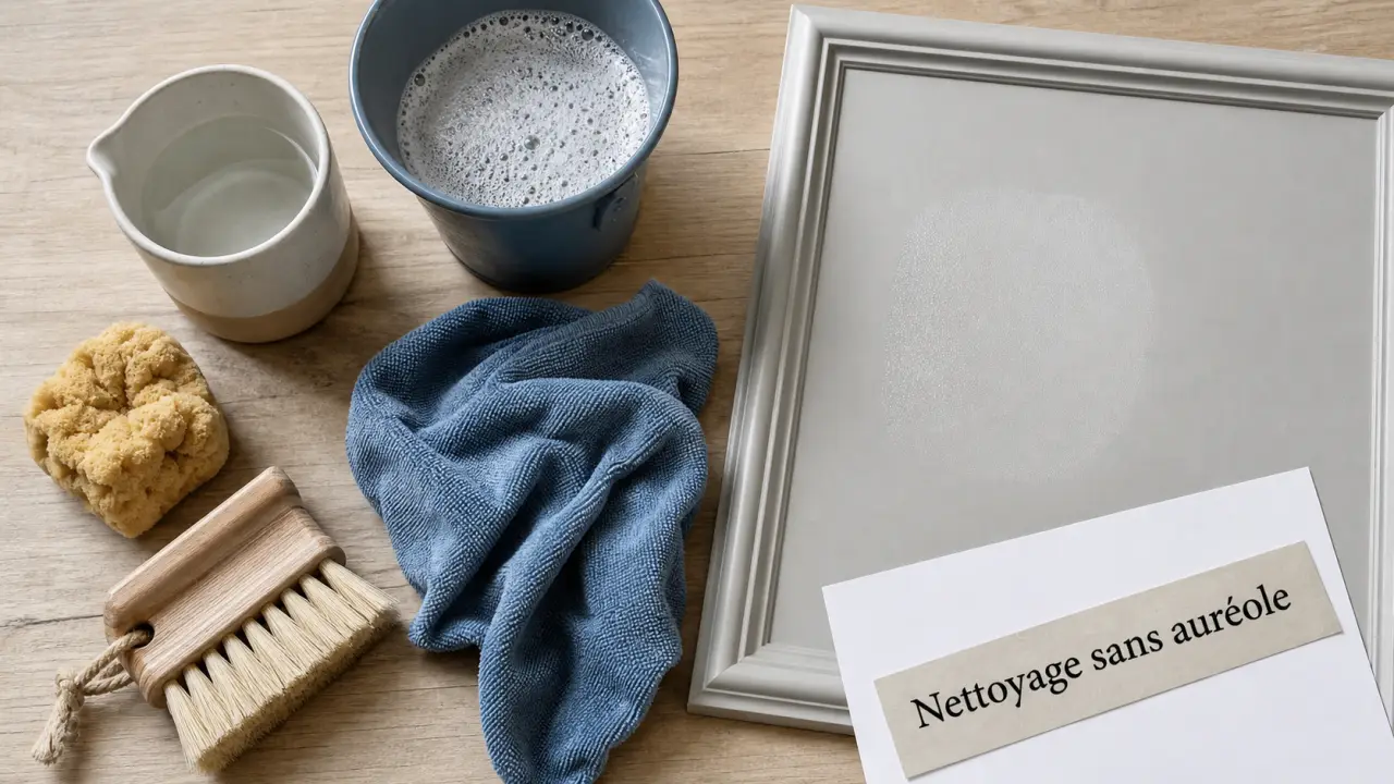 Nettoyant pour mur interieur pour peinture mate, sans auréole