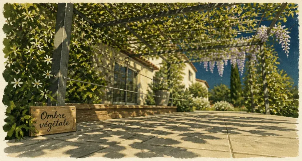 Pergola végétalisée : 5 étapes pour créer un ombrage naturel et durable