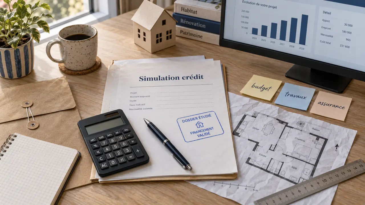 Conseils immobilier achat : contrôles avant d’acheter, simulation crédit et plan appartement